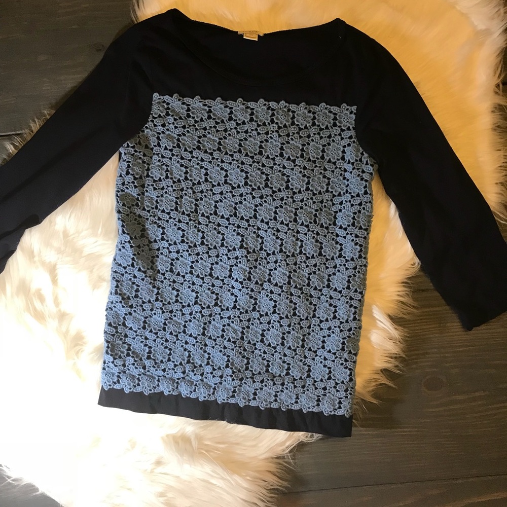 J. Crew 3/4 Length Sleeve Tee